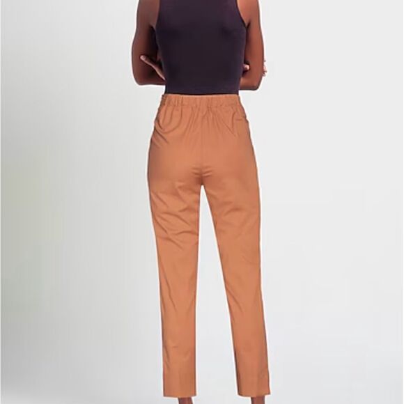 Beatrice Cotton Elastane Pants Women Size 6 - Picture 2 of 8